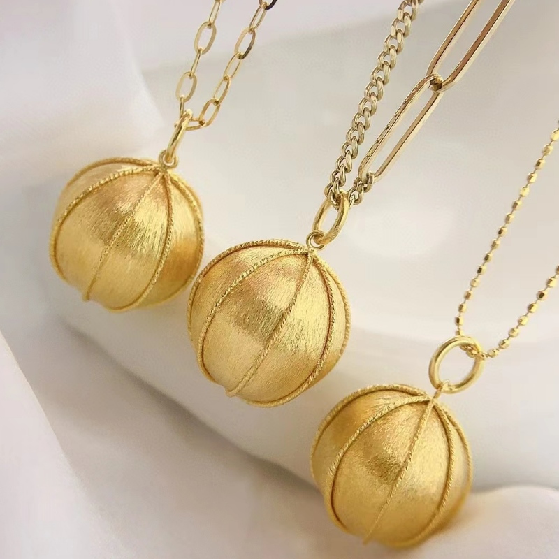 Gioielli tuochen all\'ingrossonuovo design gioielli 10k/14K/18K collana di collana in oro massiccio